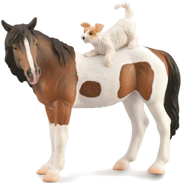 Breyer CollectA Mare & Terrier